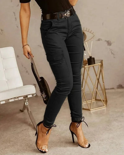 Amarae | Cargo Pants with High Waist