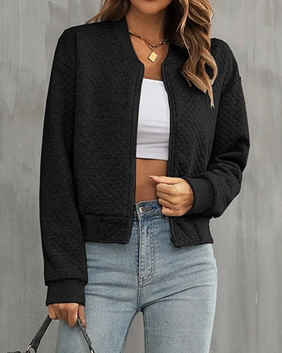 Amarae | Trendy Quilted Bomber Jacket for Women