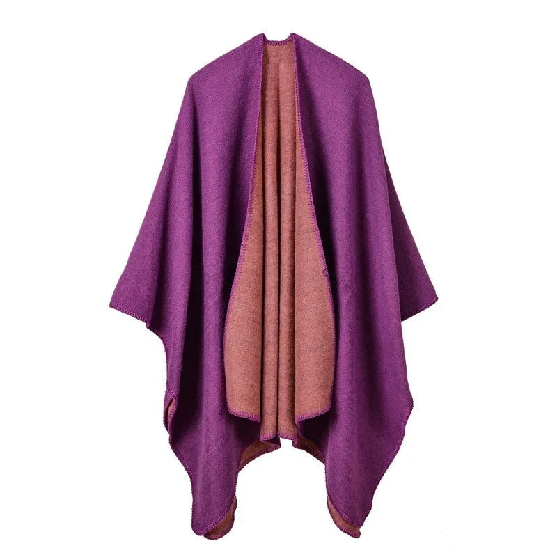 Lune London | Warmer Poncho with Flowing Cut
