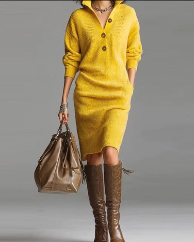 Chic Und Stil | Casual Solid Color Autumn and Winter