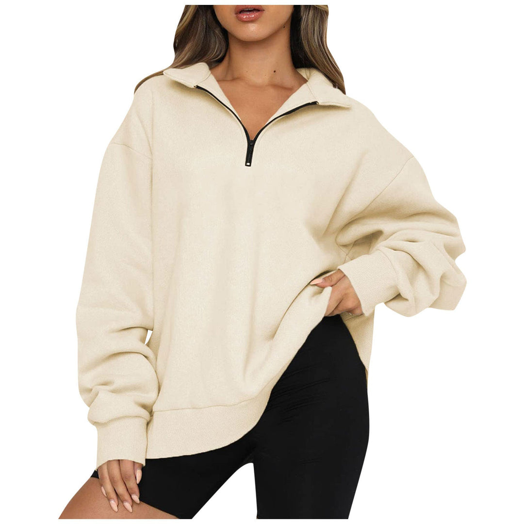 Lune London | Sweatshirt with collar for women