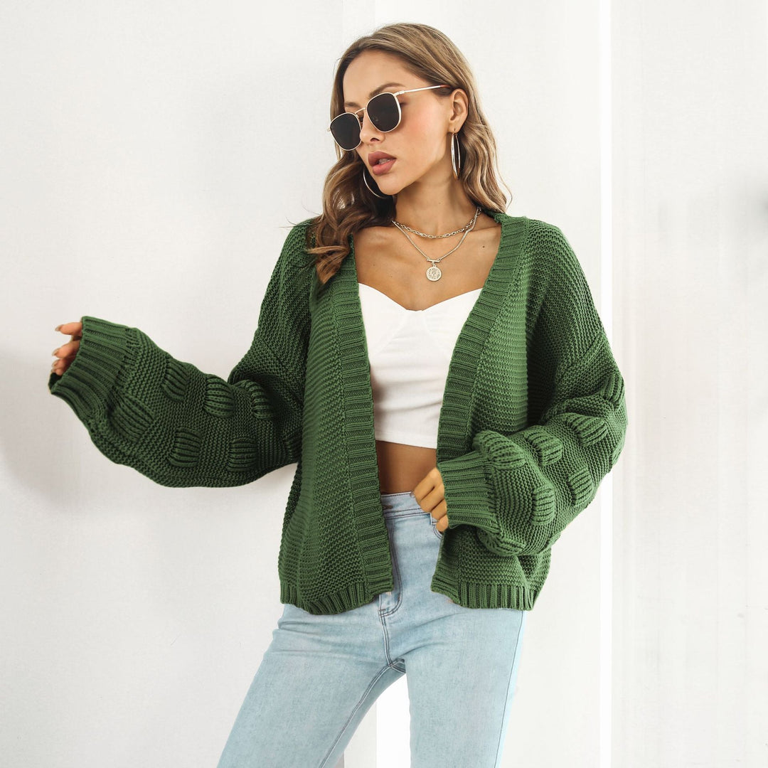 Lune London | Cardigan with Puff Sleeves