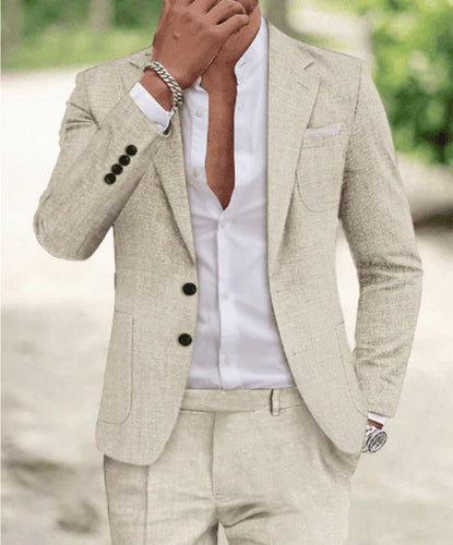Amarae | Suit jacket with two loops and large pockets