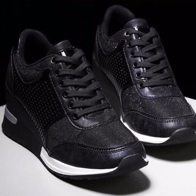Lune London | High-heel sneaker with wedge design for women