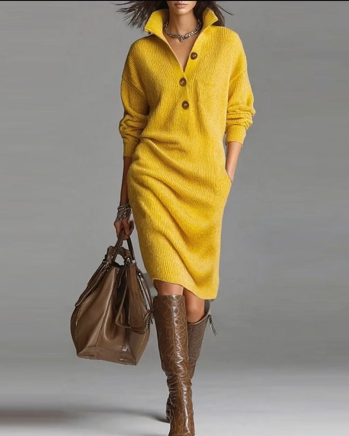 Chic Und Stil | Casual Solid Color Autumn and Winter