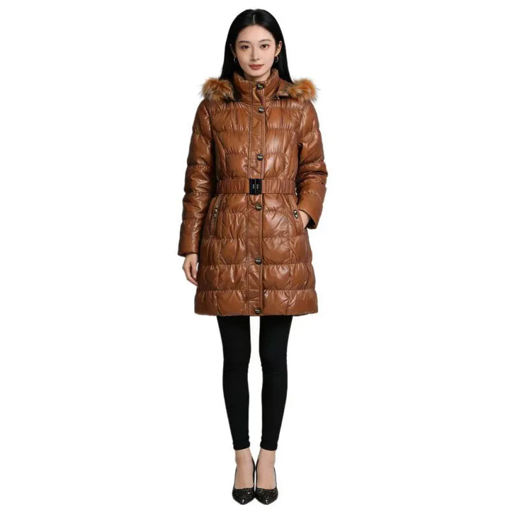 Lune London | Warm, Shiny Jacket with Hood