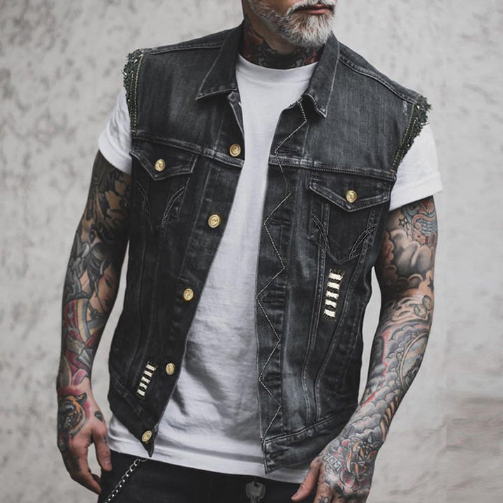 Amarae | Stylish Denim Vest for Men