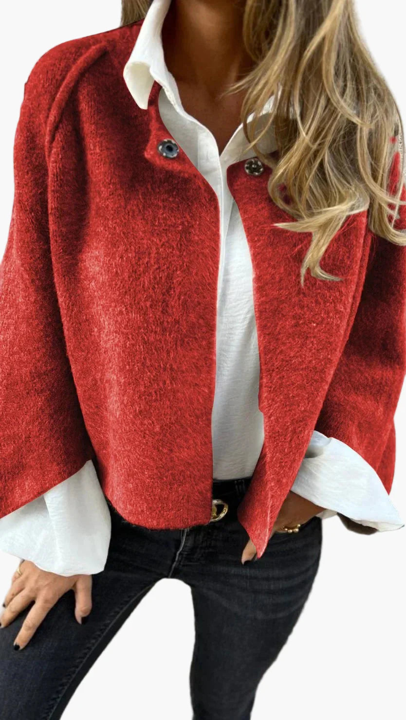 Amarae | Celeste coat - Elegant short jacket style for work and everyday