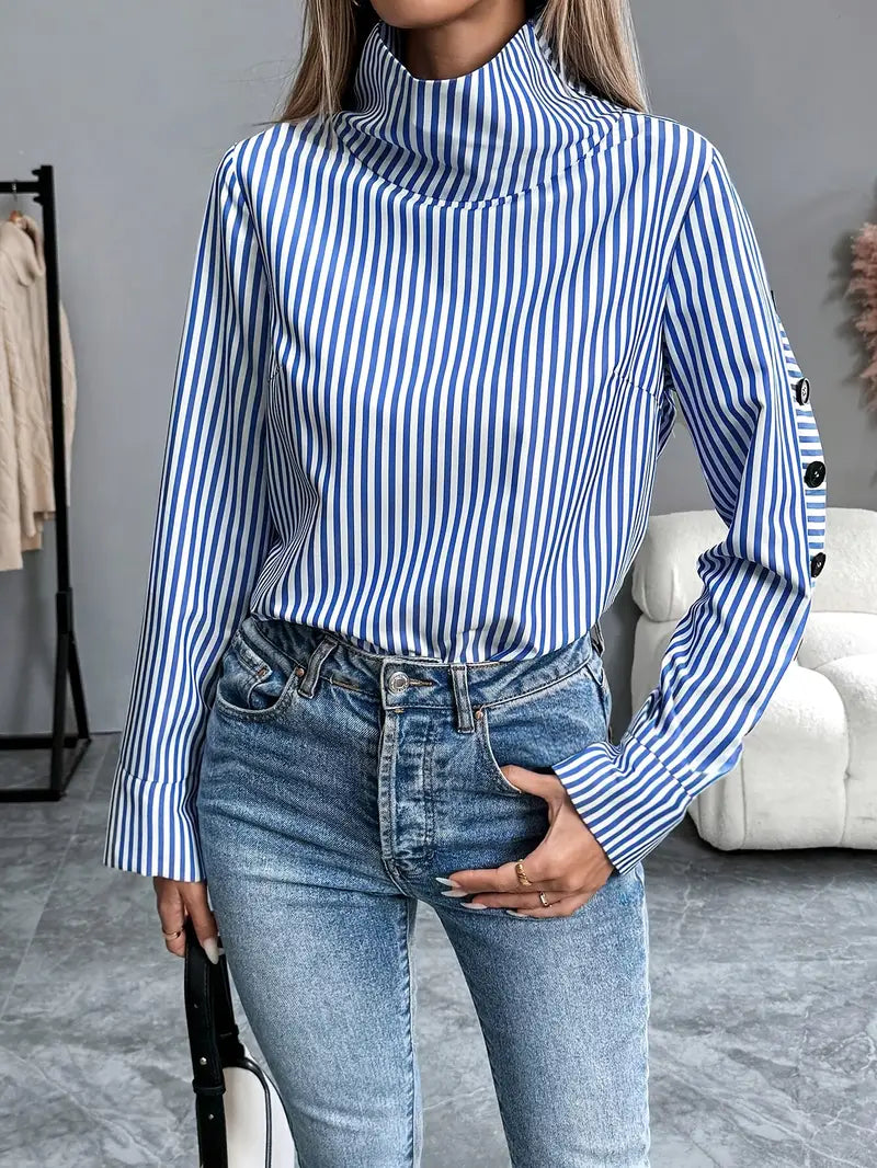 Lune London | Stylish Striped Blouse Made of Cotton