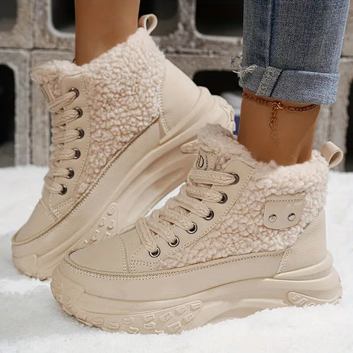 Amarae | Comfortable Winter Snow Boots with Fleece Lining
