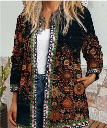 Amarae | Boho jacket with colorful pattern