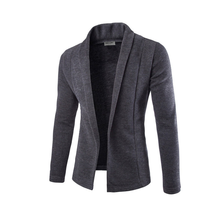 Ladies elegant cardigan with modern cut and large lapels Lune London