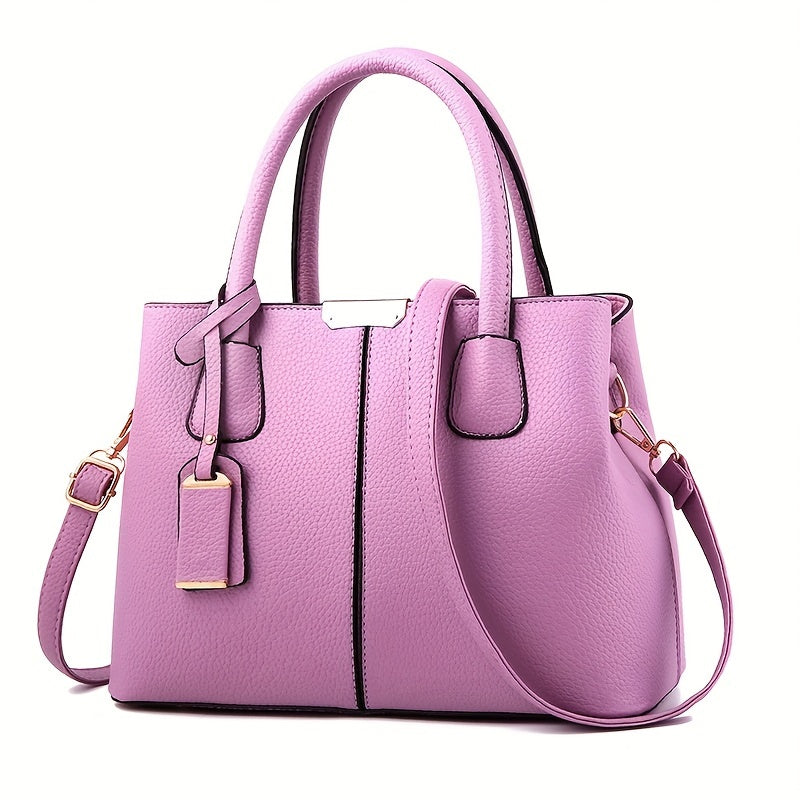 Amarae | Chic All Season Spacious Pu Handbag for Women