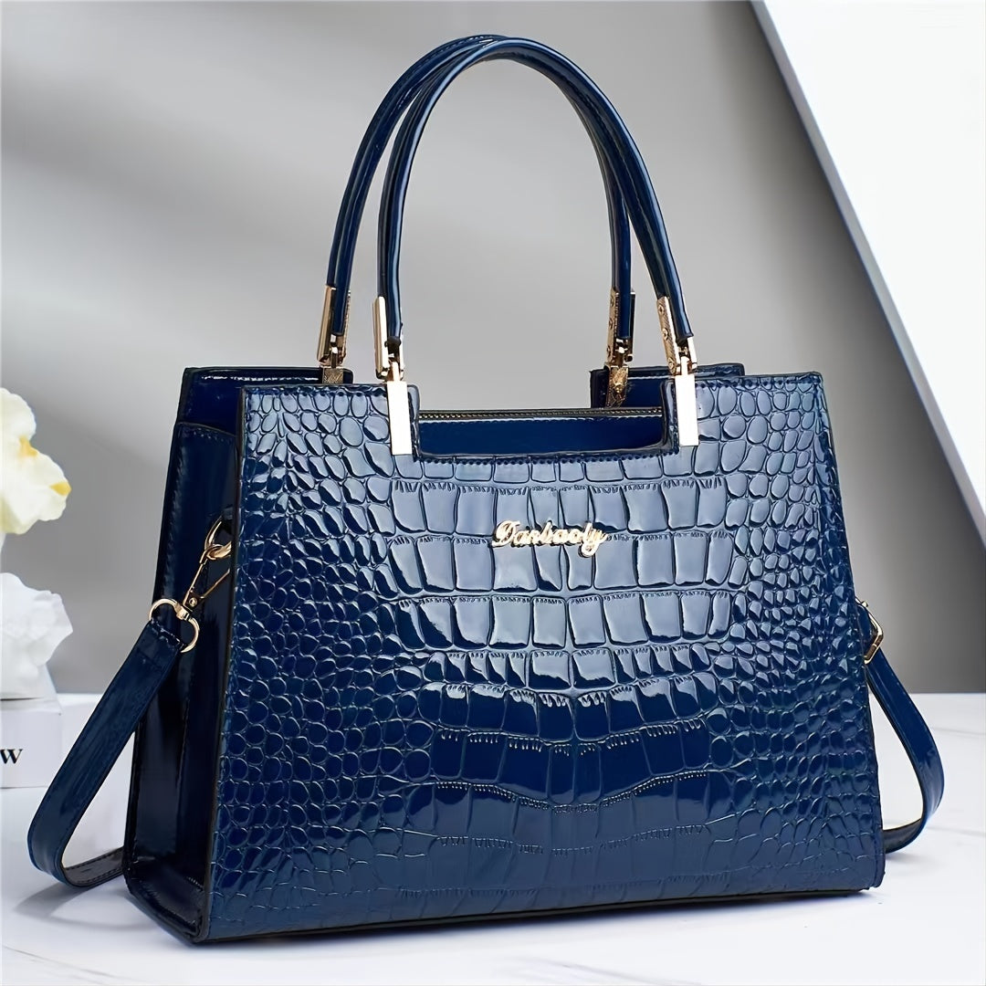 Amarae | Handbag Made Of Shiny Crocodile