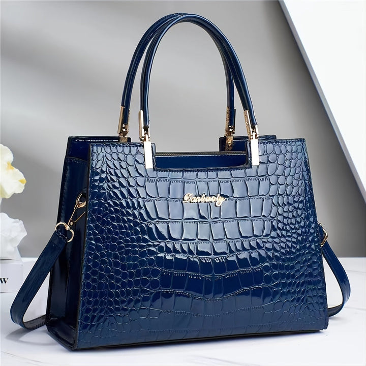 Amarae | Handbag Made Of Shiny Crocodile