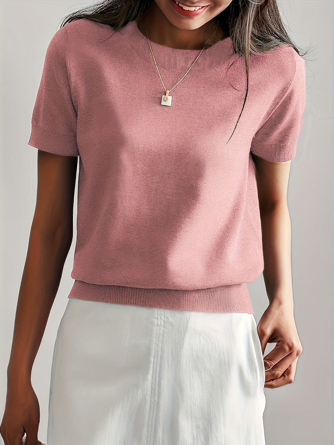 Chic Und Stil | Cashmere Sweater Soft and Breathable Casual and Elegant