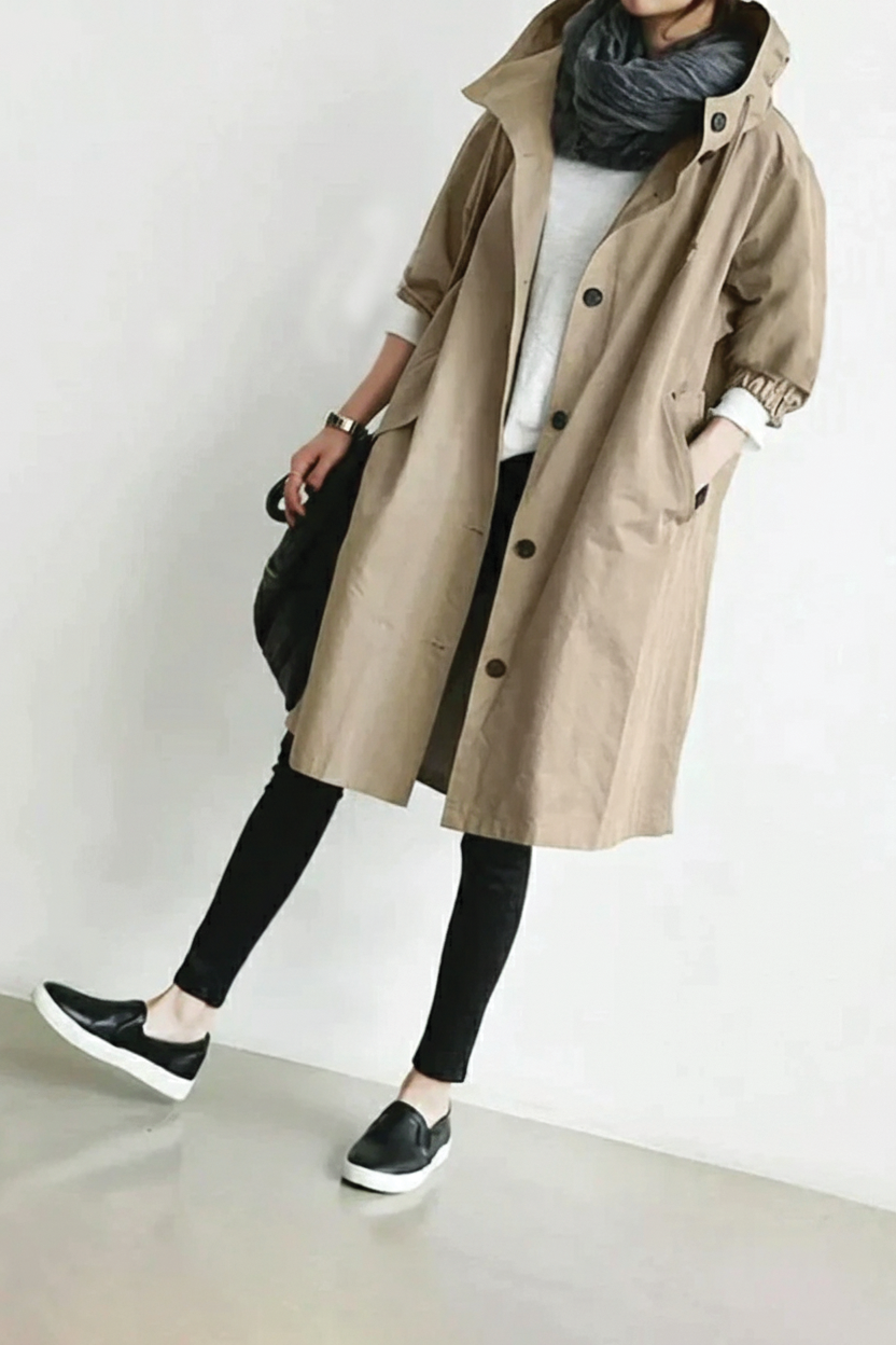 Lune London | Hooded Trench Coat