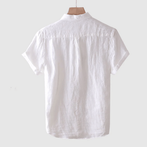 Amarae | Short Sleeve Linen Shirt