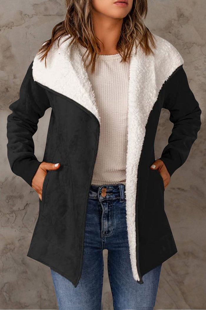 Amarae | Elegant long sleeve down jacket with fitted cut