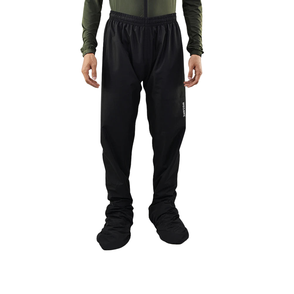 Amarae | Men's Waterproof Motorcycle Rain Jacket - Reflective Black/Green S-2XL