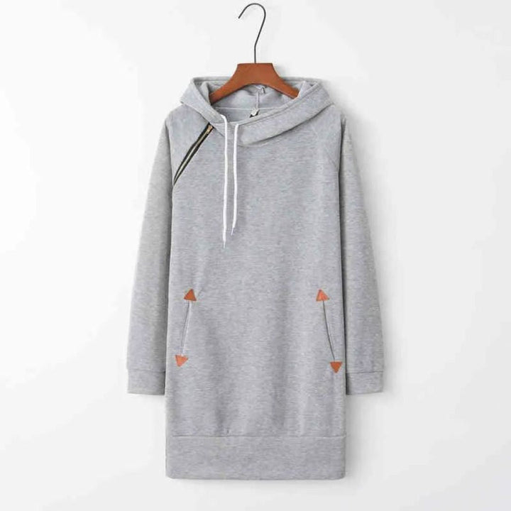 Amarae | Casual hoodie sweat dress with pockets