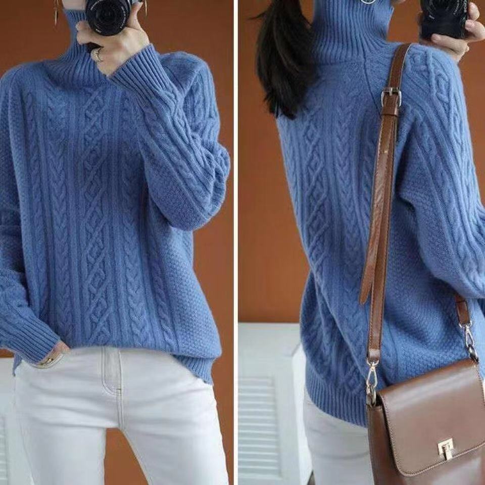 Lune London | Knitted Roll Neck Sweater