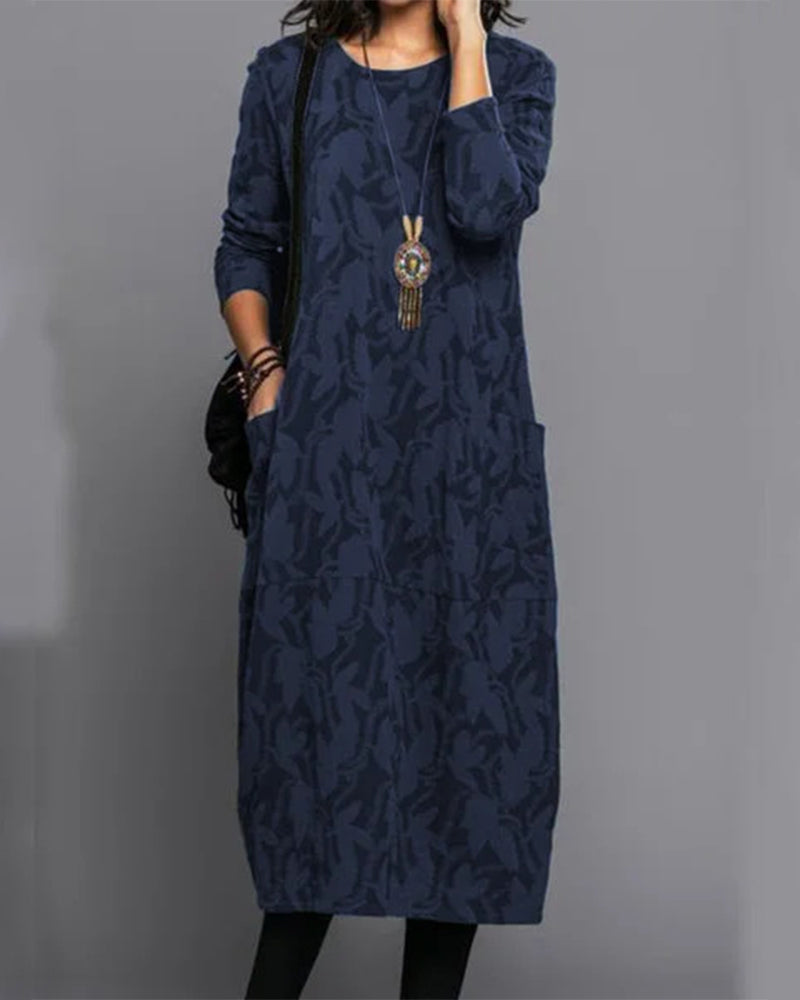 Lune London | Long sleeve shift dress