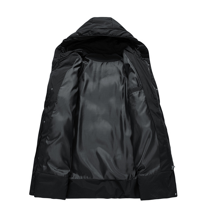 Chic Und Stil | Men's Winter Down Jacket with Hood
