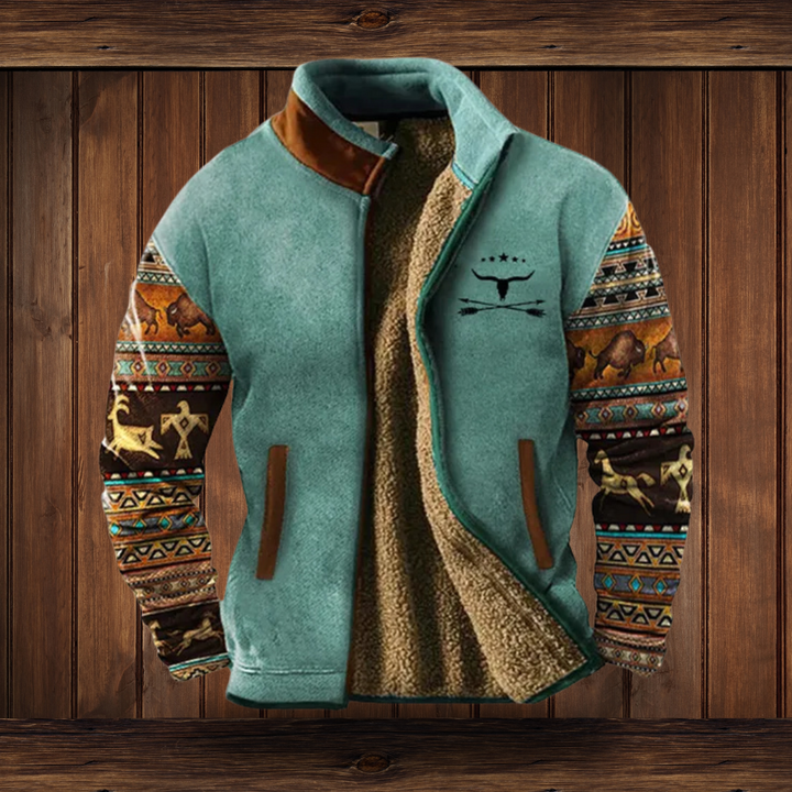 Men’sMerino Fleece Jacket for Outdoor Warmth & Comfort | Lune London