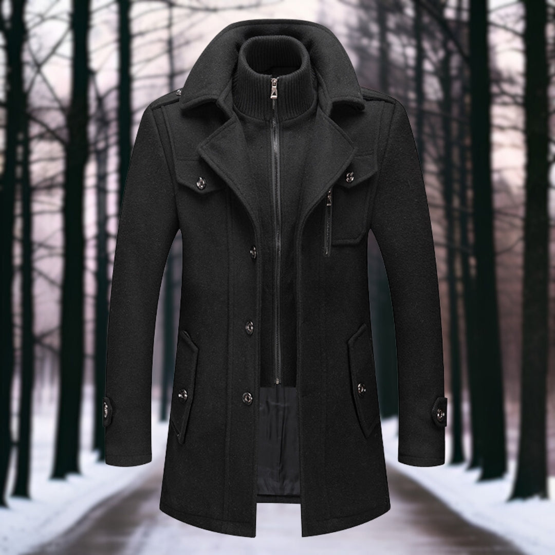 Amarae | High-Quality Wool Coat for Business Travelers