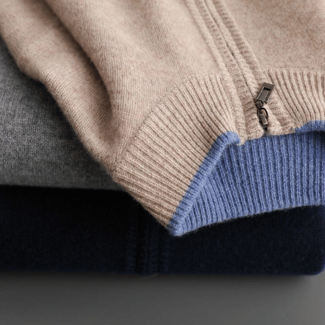 Amarae | Cashmere Zip Jacket