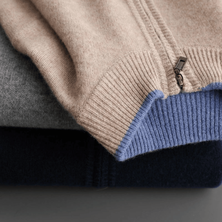 Amarae | Cashmere Zip Jacket