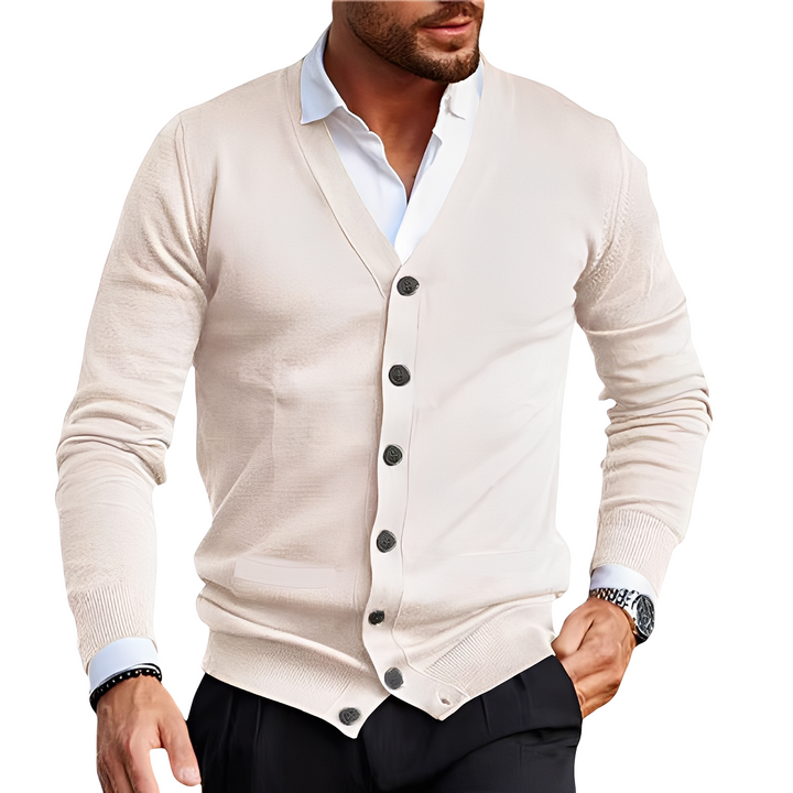 Amarae | Casual Cotton Cardigan with Buttons for Men