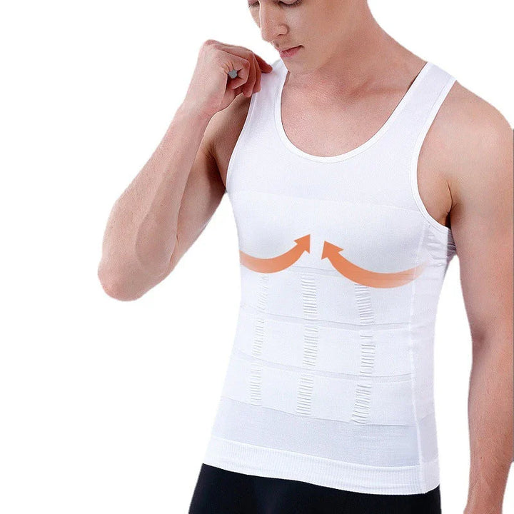 Lune London | Slim Fit Compression Body Shaper with Tummy Control and Invisible Undershirt Design