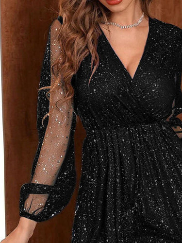 Amarae | Mini dress with balloon sleeves
