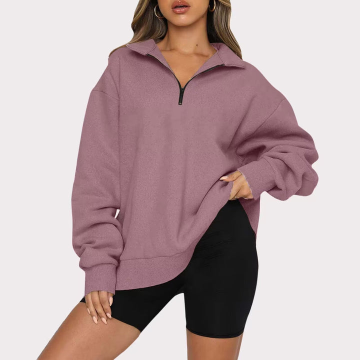 Lune London | Sweatshirt with collar for women