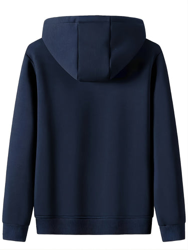 Amarae | Comfortable fleece-lined jacket with hood for men