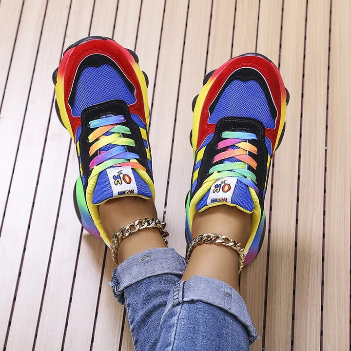 Lune London | Rainbow Orthopedic Sneakers