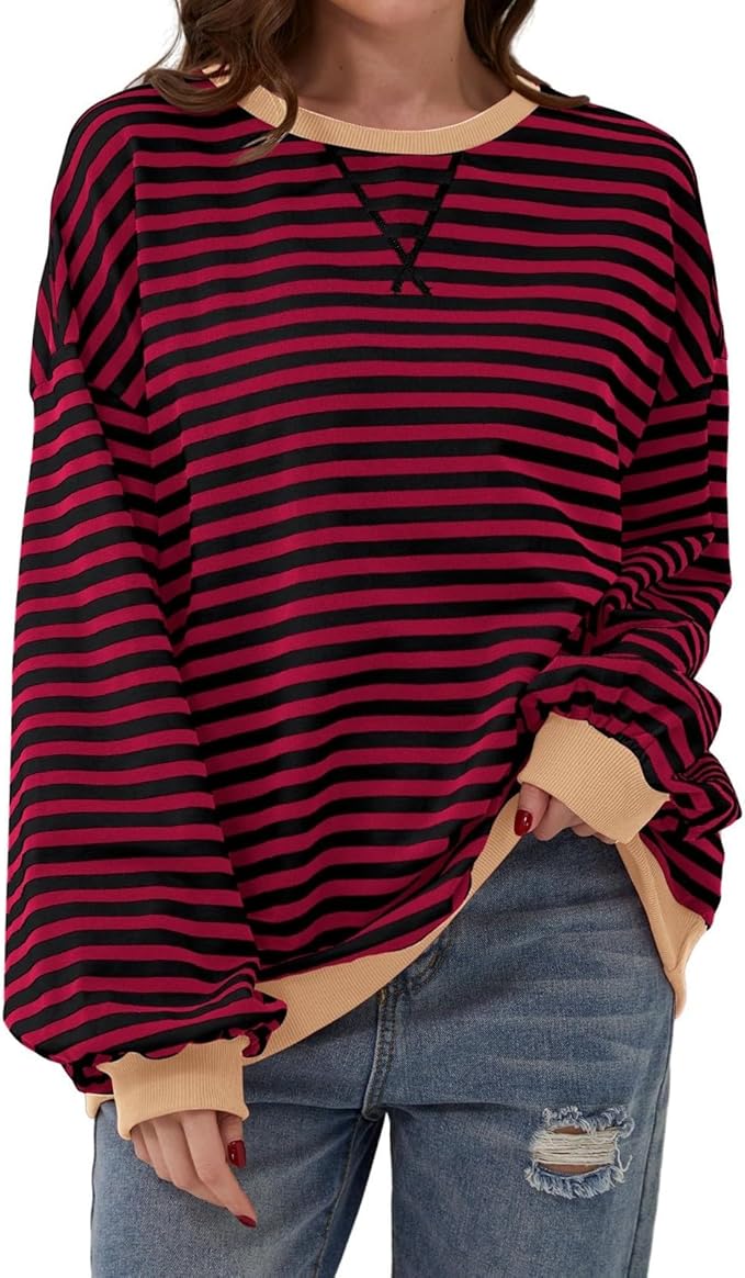 Lune London | Comfortable striped oversized sweater