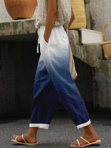 Amarae | Comfortable Wide Pants with Modern Print for Women