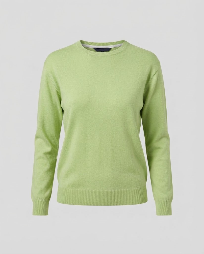 Women Loose Fit Oversized Sweatshirt with Crew Neck and Soft Cotton Blend Amarae