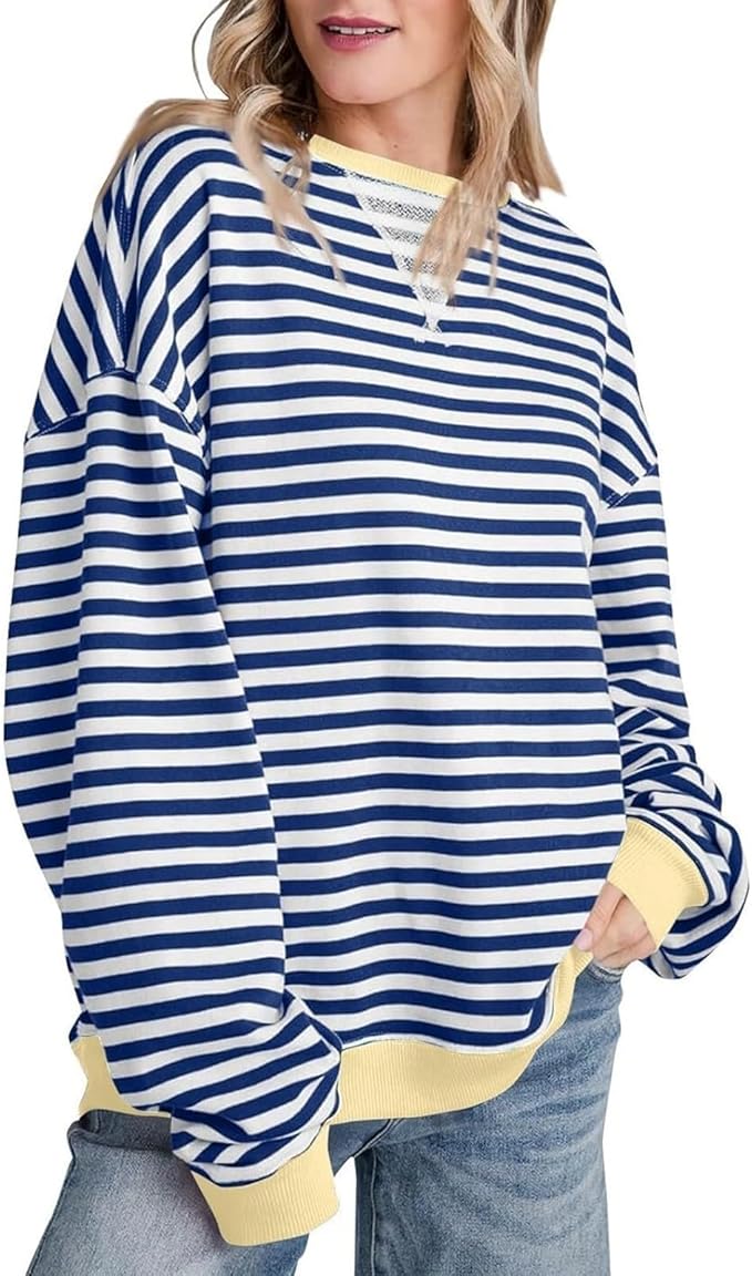 Lune London | Comfortable striped oversized sweater
