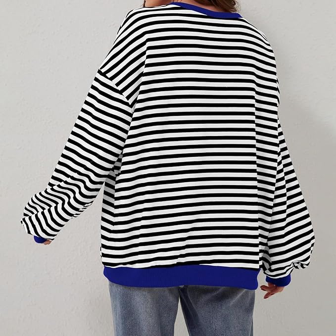 Lune London | Comfortable striped oversized sweater