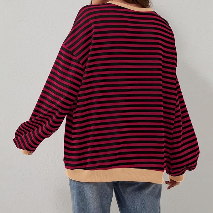 Lune London | Comfortable striped oversized sweater