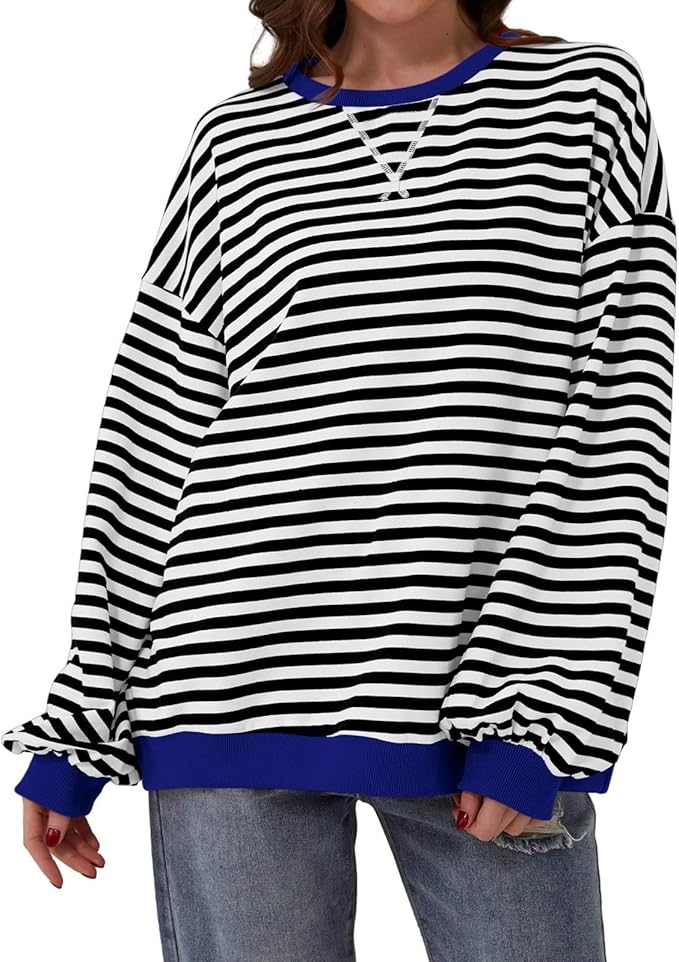 Lune London | Comfortable striped oversized sweater