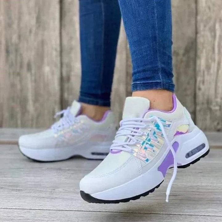 Weiß/Violett Orthopädische schuhe