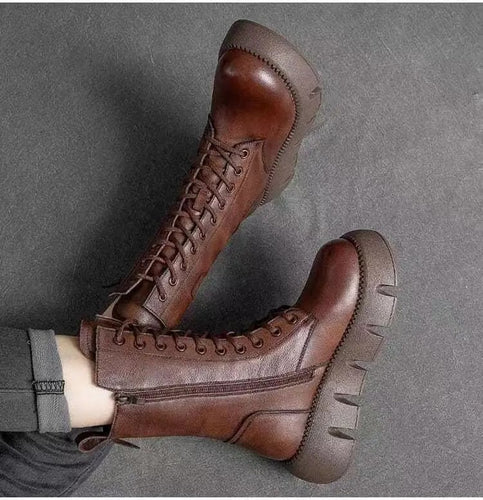 Amarae | Winter boots with zipper - Non-slip sole - Warm lining - Real leather look