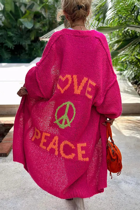 Lune London | Love & Peace Cardigan