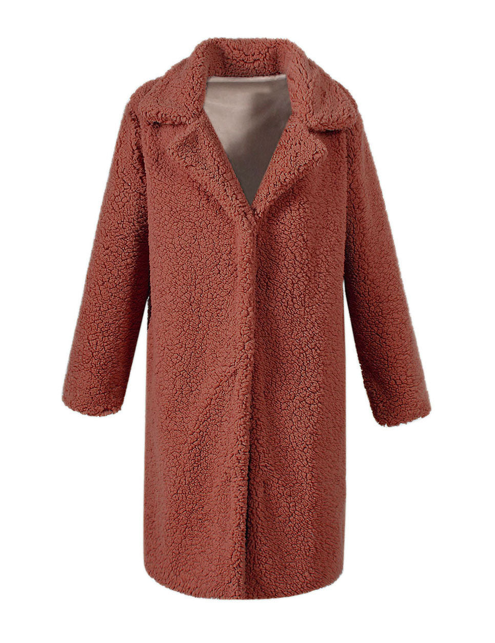 Cozy teddy coat for women Amarae