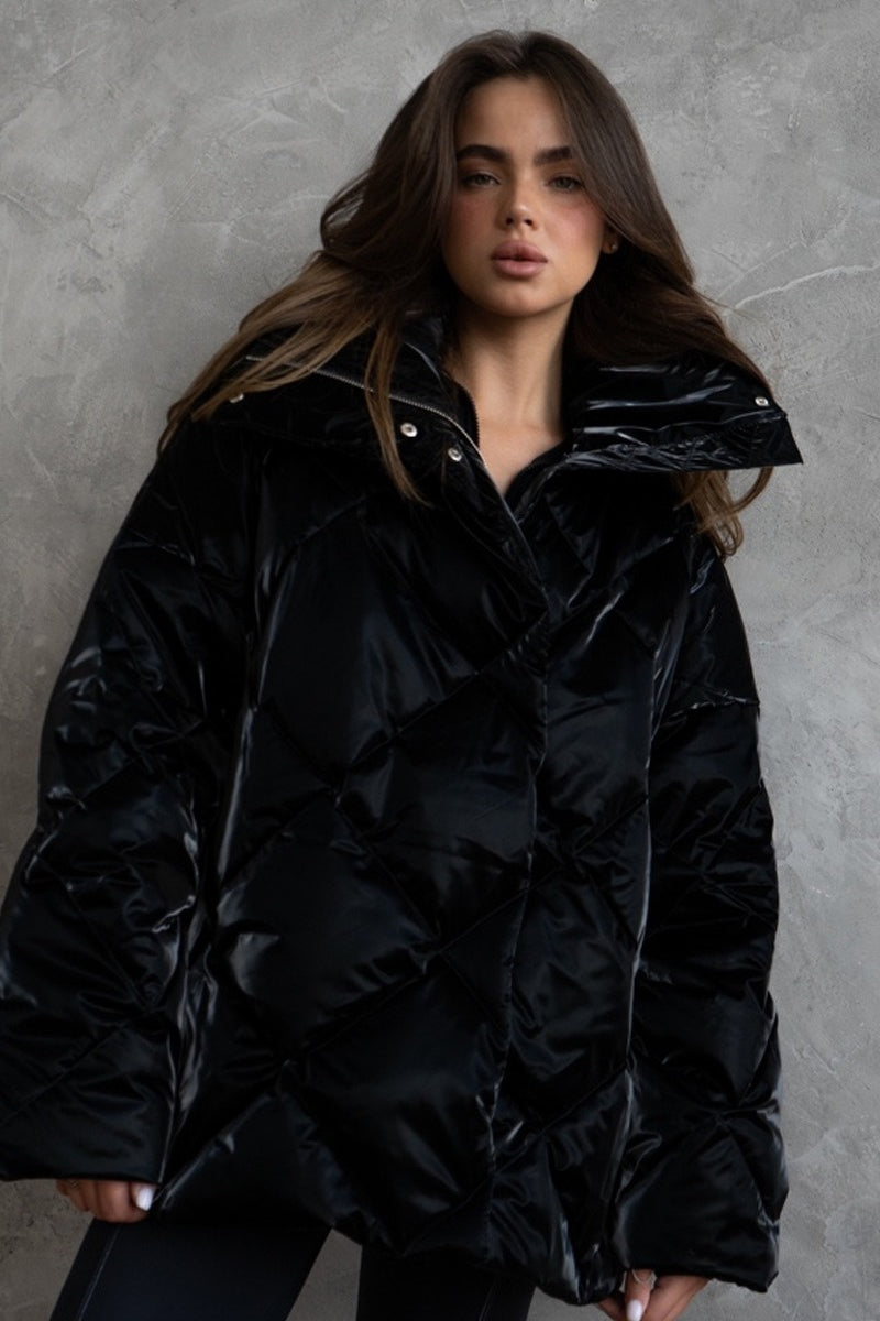 Amarae | Fit quilted cotton jacket